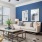 oversized window brightens living room